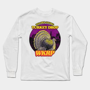 Painting Texture wkrp Long Sleeve T-Shirt